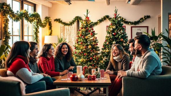 Boostez la cohésion d'équipe avec ces animations de Noël